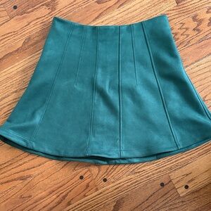 LOFT Teal Skater Skirt